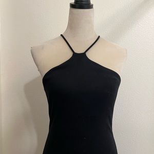 black min dress